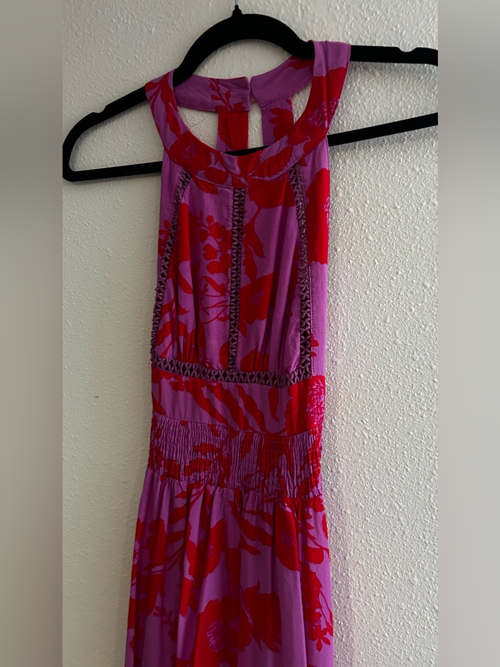 Abel The Label Floral Halter Maxi Dress - Picture 2 of 7